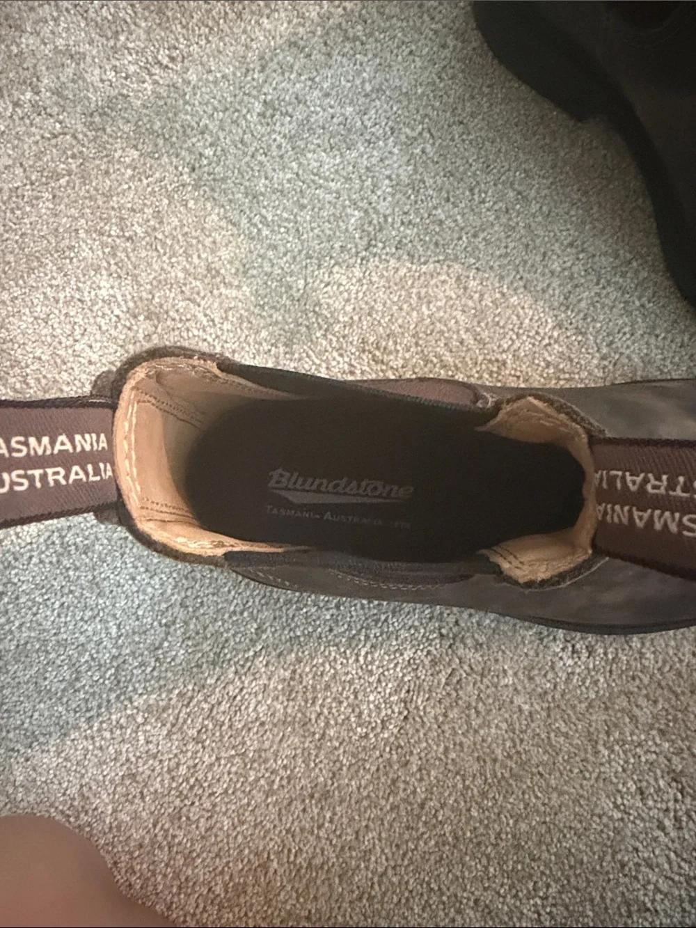 Blundstone Olive Brown Leather Chukka Boots - Brand new